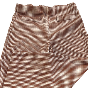 Jules & Leopold Brown Checkered Chinos